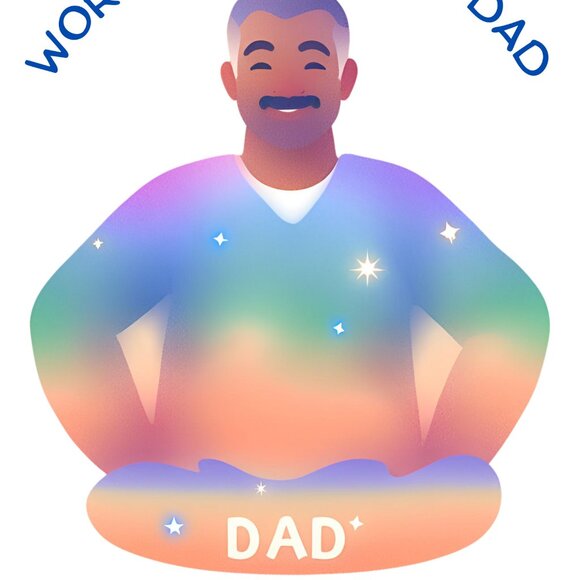 World's Greatest Dad DIY T-Shirt Transfer – Easy Iron-On Printable for Father’s - Picture 2 of 2